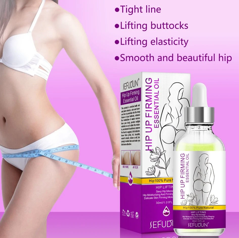 Hip Lift up Buttock Enhancement Massage Oil Cream Sexy Lady Garlic Hip and Butt Lift up Butt Buttock Enhancer Essential Oil