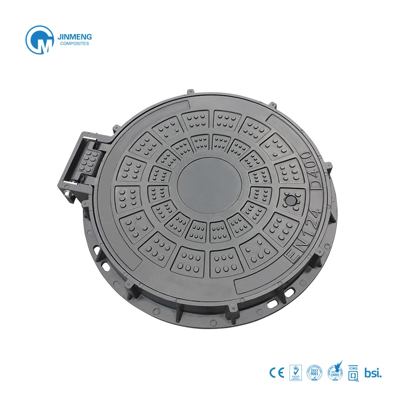 Hinged Manhole Cover D400 BS En124 Plastic Hatch Cover Hinged Manhole Cover