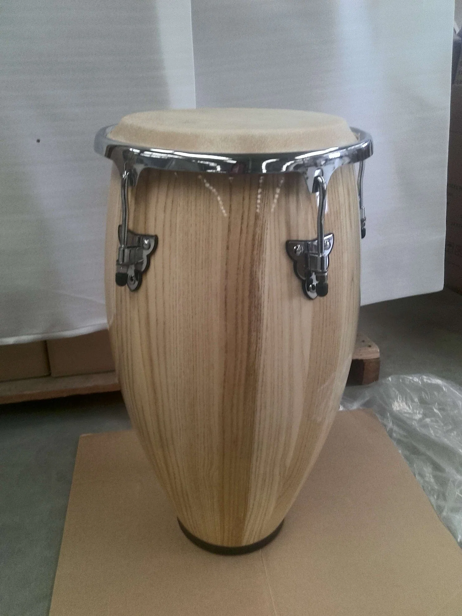 Juego de Conga de Madera de Abedul Mediano Tumbadora Conga Percusión (ACOG100NW)