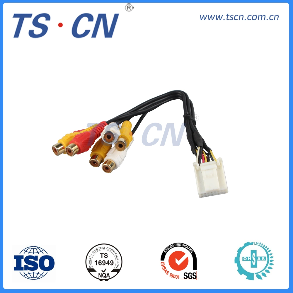 Tscn Wire Bypass Harness Automotive Aux 3.5 Fakra Adaptor Jack