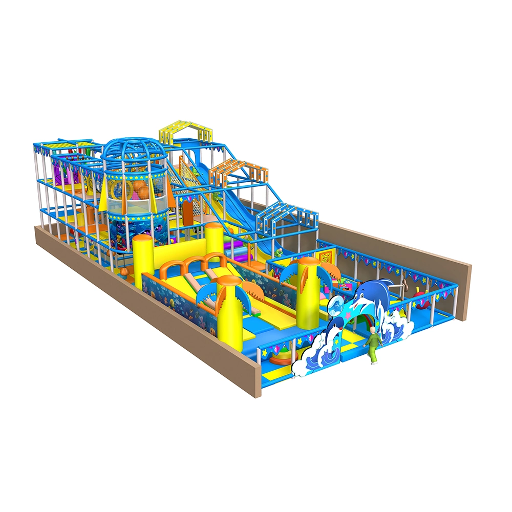 Children Indoor Amusement Park Ocean Theme Play Equipment