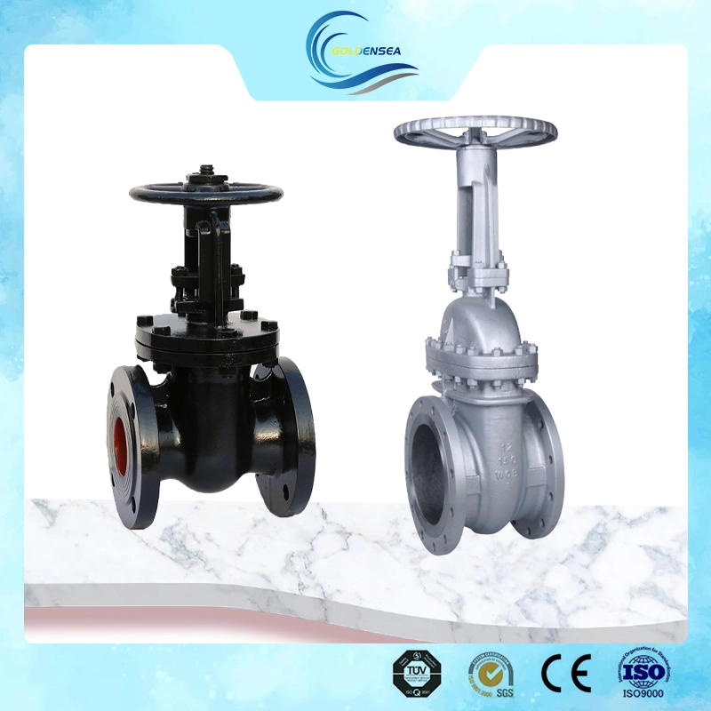 Industrial Cast Ductile Iron Rising Stem Osy Soft Seated Water Gate Valve Adjust Flow and Pressure Gate Valve