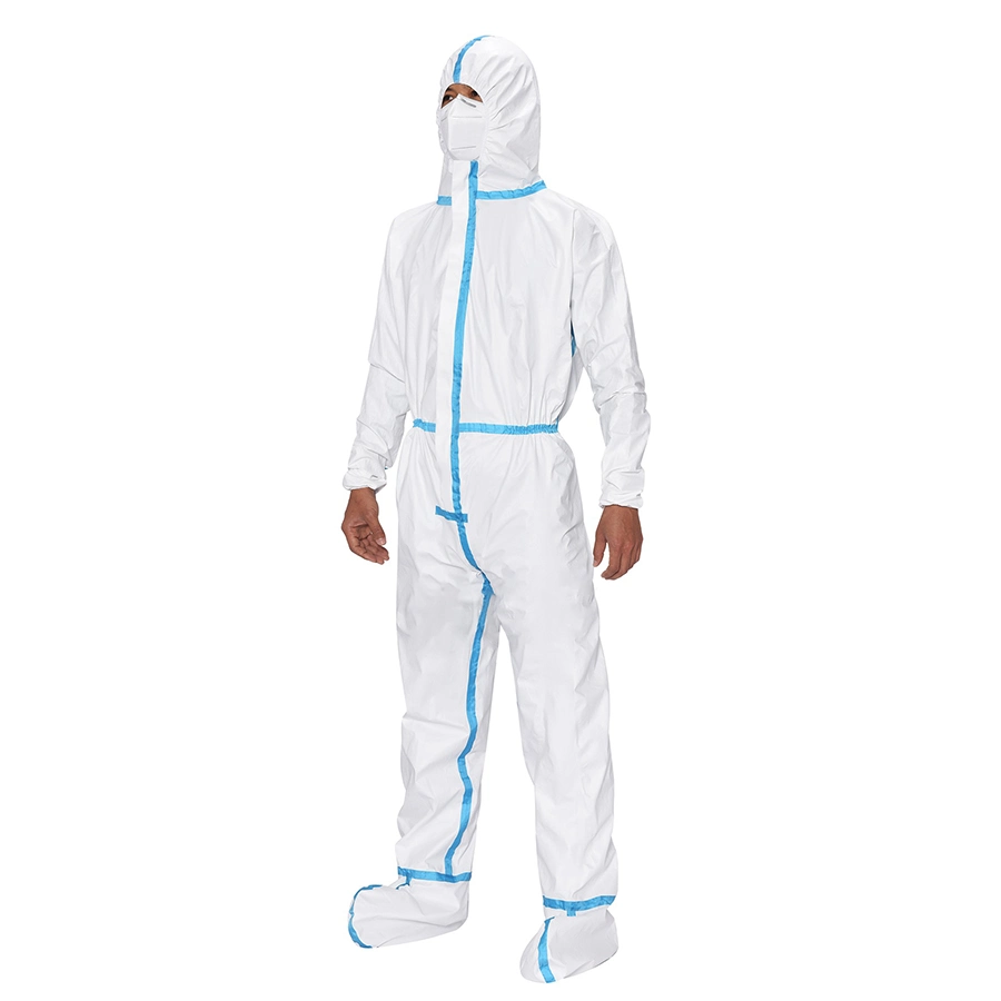 Disposable Protective Clothing High Risk Safety Workwear Chemical Industrial Protective Suits