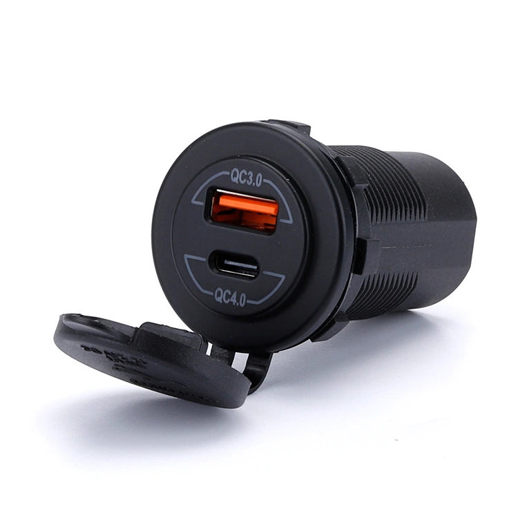High Quality Consumer Electronic Car Accessories Mobile Phone Dual USB Port QC3.0 QC4.0 USB Car Charger
