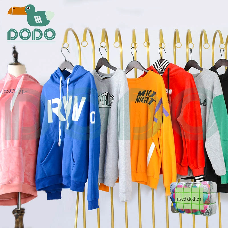 Zaozhuang Used Clothes Wholesale/Supplier Man Hoodies Apparel Stock