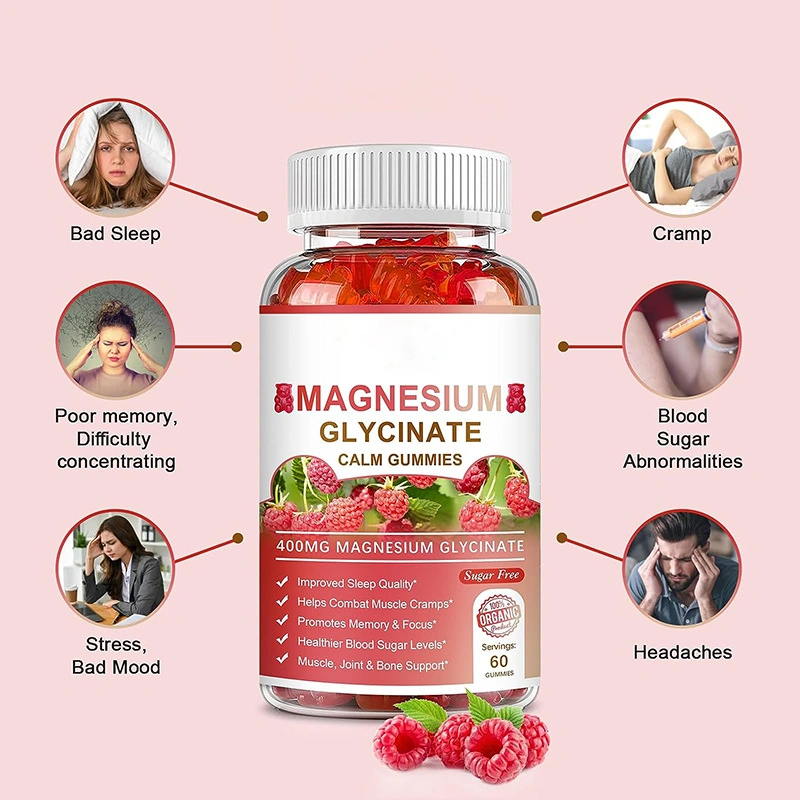 Magnesium Glycine L-Threonate Gummies Nutrition Supplement