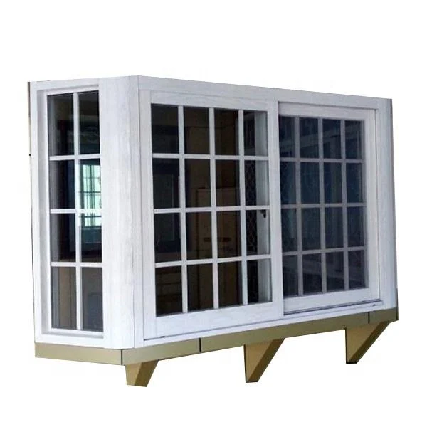 Horizontal Sliding Aluminum Alloy Frame Metal Glass Window