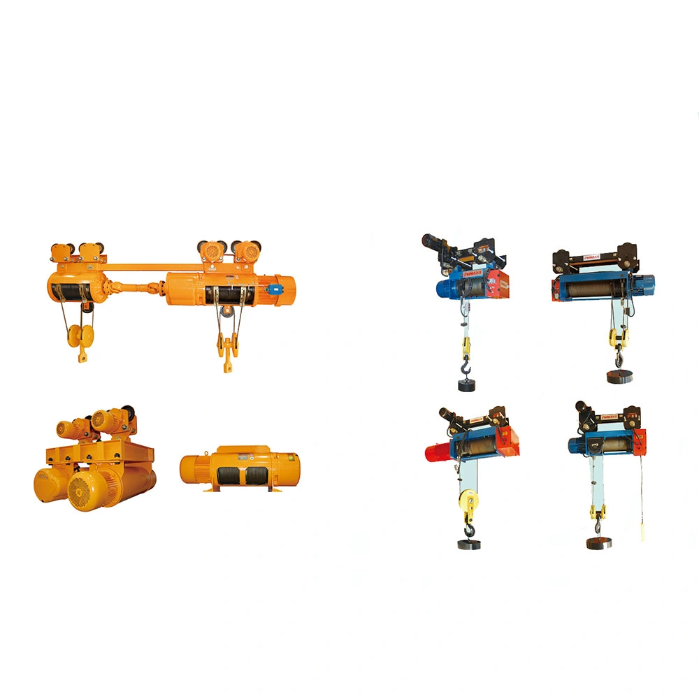 50ton CD1/MD1 Series Electric Wire Rope Hoist with Double Rail China Supplier