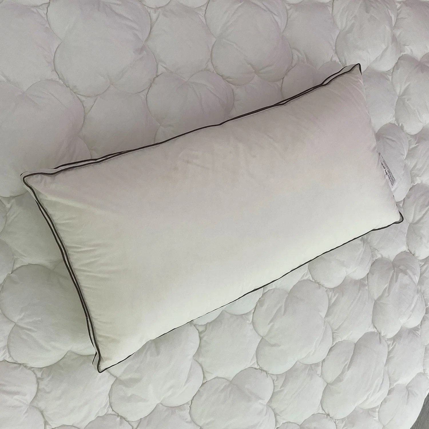 Breathable Super Soft White Customized Size Dacron Pillows