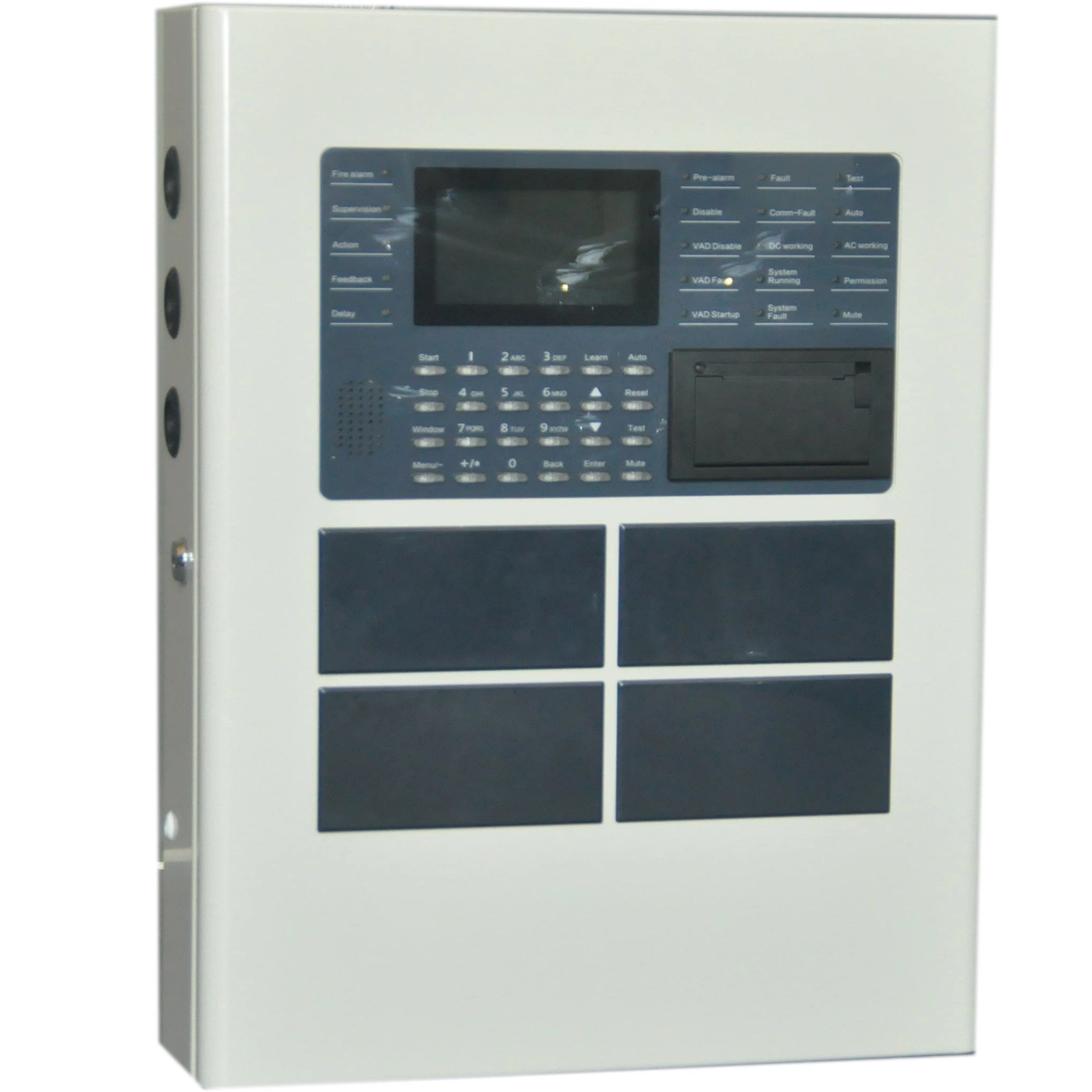 Fire Alarm Control Panel with Sound Output Addressable Fire Alarm System for 200 Addresses