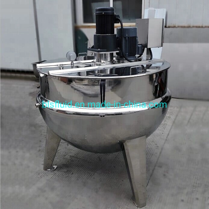 200 Liter Electric Cooking Pot with Mixer