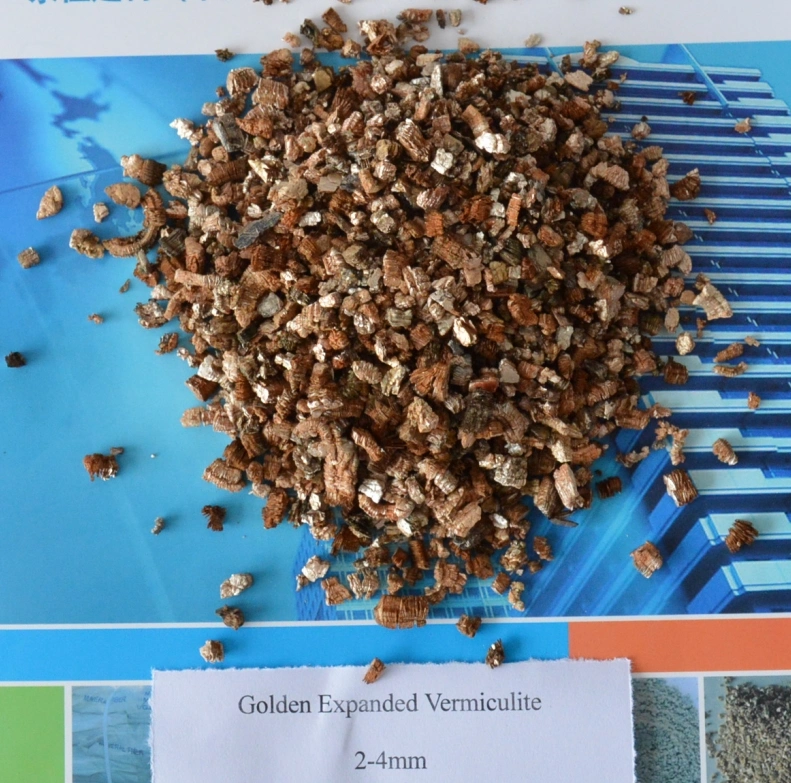 Factory Supply Golden Vermiculite and Vermiculite Ore