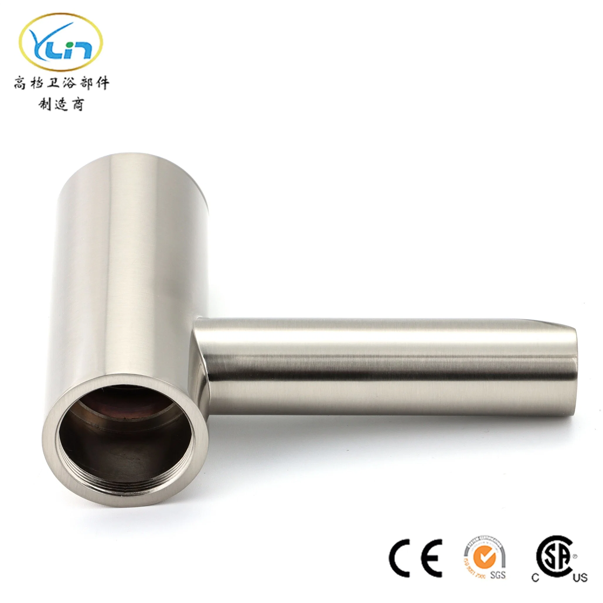 Cw510 Brass Stainless Steel Faucet Part by CNC Machining Part CNC Part Brass Faucet Body CNC Brass Faucet Fitting CNC Brass Part