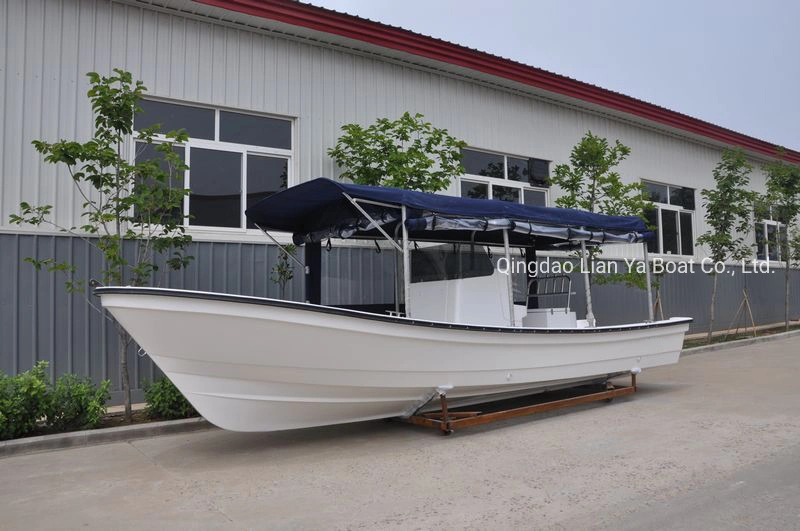 Liya 25FT Fiberglass Boat New Model Fishing Boat Deep V Hull