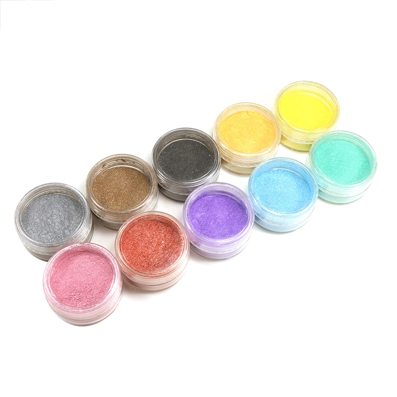 Pearlescent Pigment Mica Powder for Nail Art and Epoxy Resin Pearl Powder Ink Paint