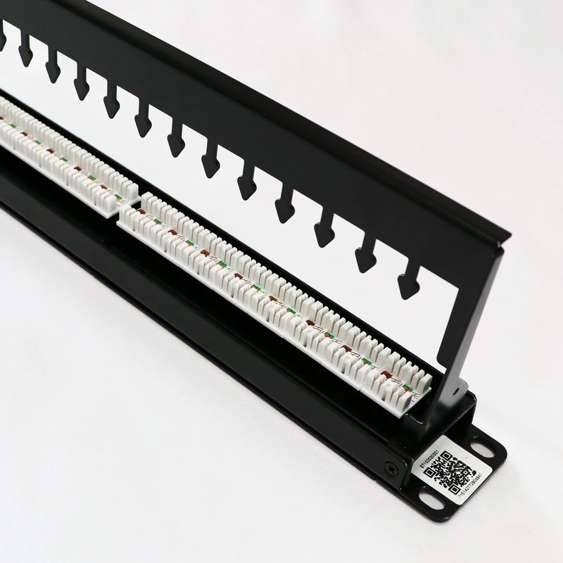 Patch panel 1u 19pulgadas no apantallado UTP Cat 6 24 Puertos A197-24P