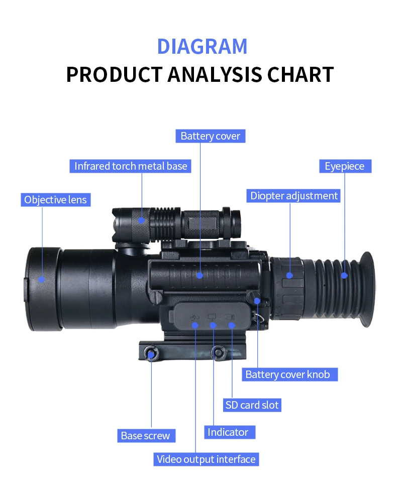 IP67 Outdoor Camera Night Vision Monocular Hunting Scope