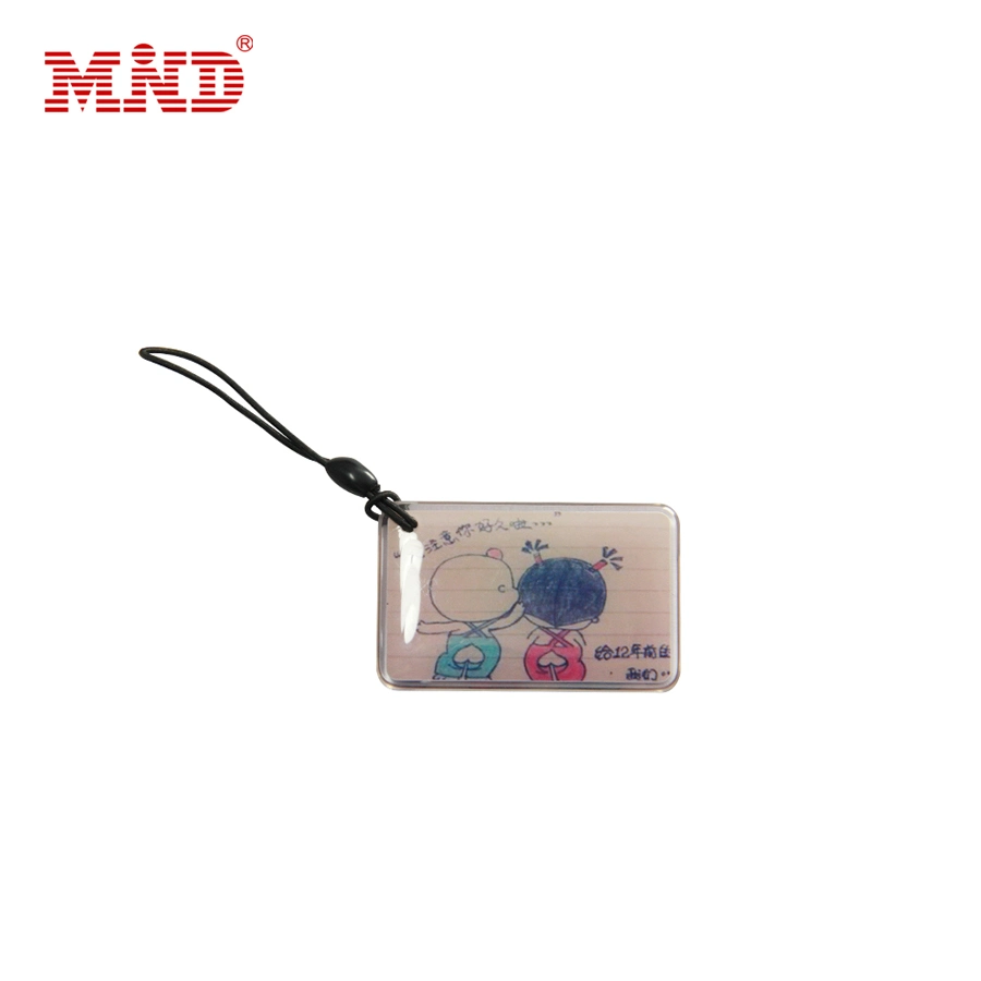 Una muestra gratis de Epoxy Llaveros 125MHz RFID Smart Card