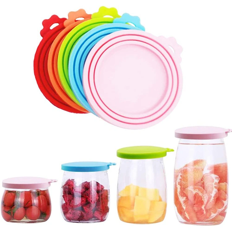 Colorfual Silicone Pet Canned Food Lid