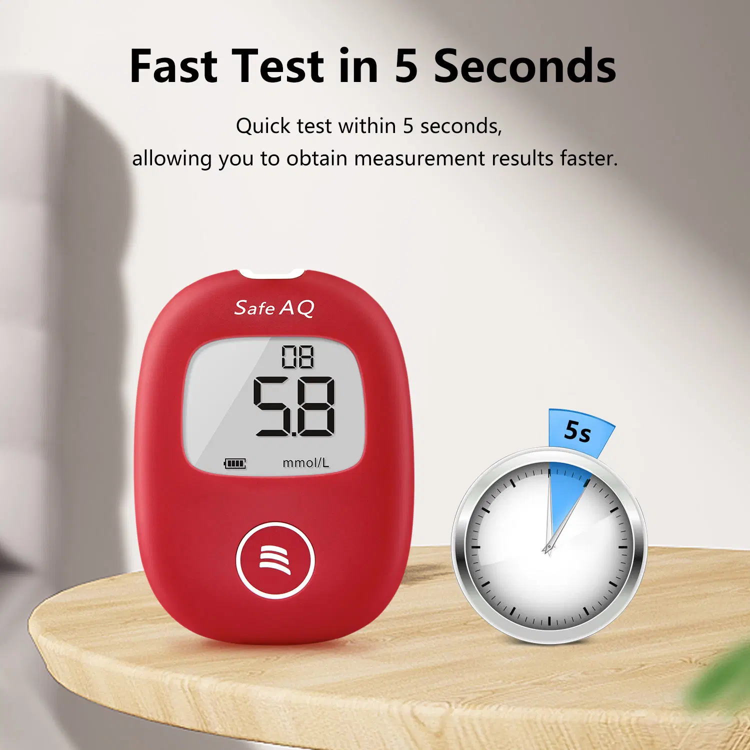 Sinocare Glucose Sensor Meter Blood Glucose Monitor Digital Glucometer Non Invasive Blood Sugar Testing Devices