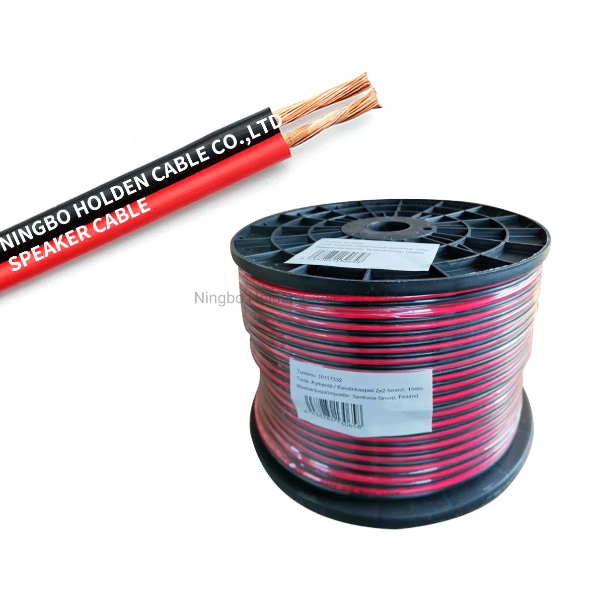 2 Core 1.5mm 2.5mm Red Black Copper CCS CCA Speaker Cable Wire