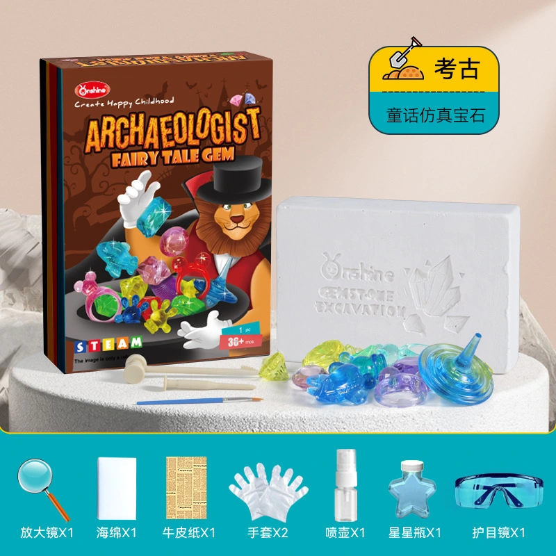 Archaeology Gemstone Mining Science Kit Stem Toys