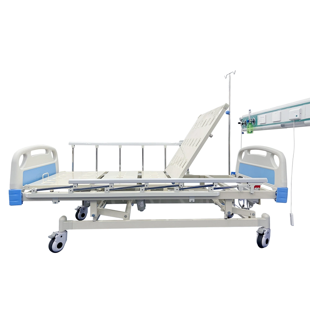 China Plastic ABS Two Function Electric Prices Manual Hospital ICU Bed Mcf0008