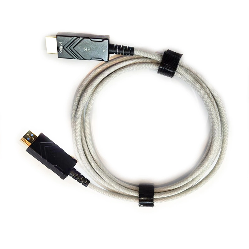 Venta caliente 8K 60Hz Cable HD HDMI 2.1 Cable de fibra óptica de 120Hz 4K de equipo de televisión Conexión a TV