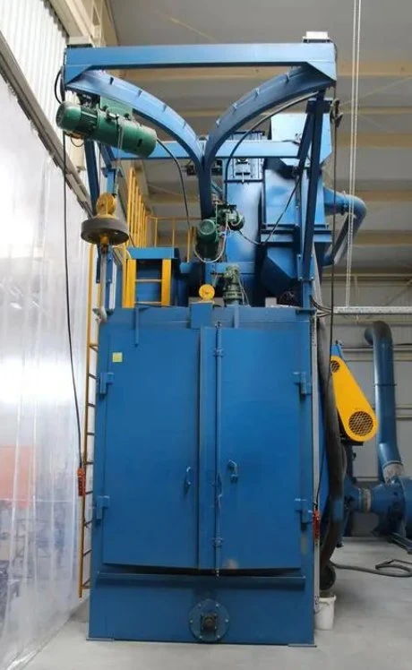 Hook Type Shot Blasting Machine for Metal Rust Cleaning