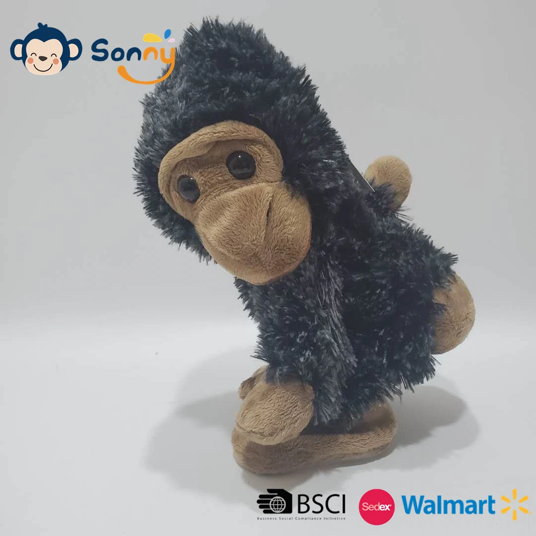 Peluche Dom Monkey cantar e dançar Bonitinha subprodutos animais