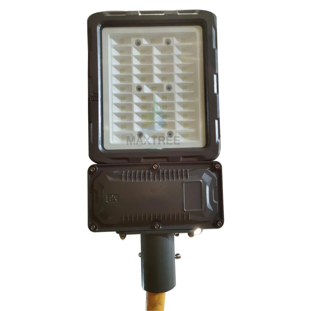 Chemical Industry Explosion Proof Light IP66 LED Safelight Explosion-Proof LED Street Lights with Bracket