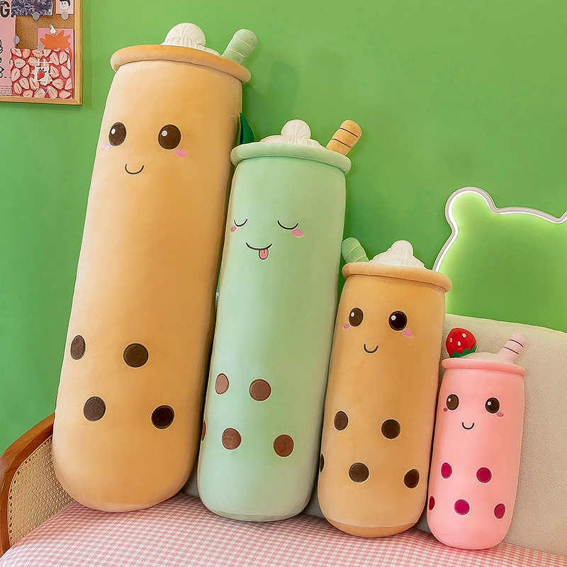 Kawaii Toy Plush Stuffed Animals Wholesale Bubble Tea Soft Toy Boba Plush Toy