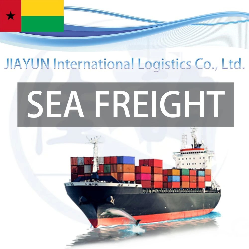 Sea Freight Forwarder أريكة الأثاث آلة المعدات الطبية كرسي السرير البراد DDU DDP ممتلئ أو أقل من حمل الحاوية من الصين إلى غينيا بيساو