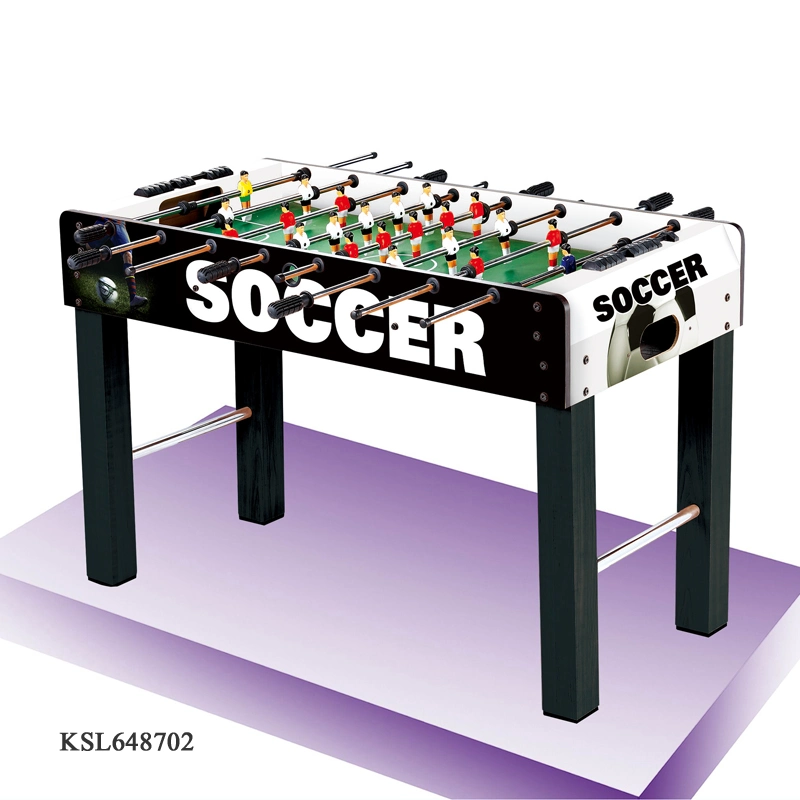 Best Seller Indoor Pub Game Toy Room Sports Football Table Big Size Child and Adult Hand Soccer Game Table Funny Soccer Table