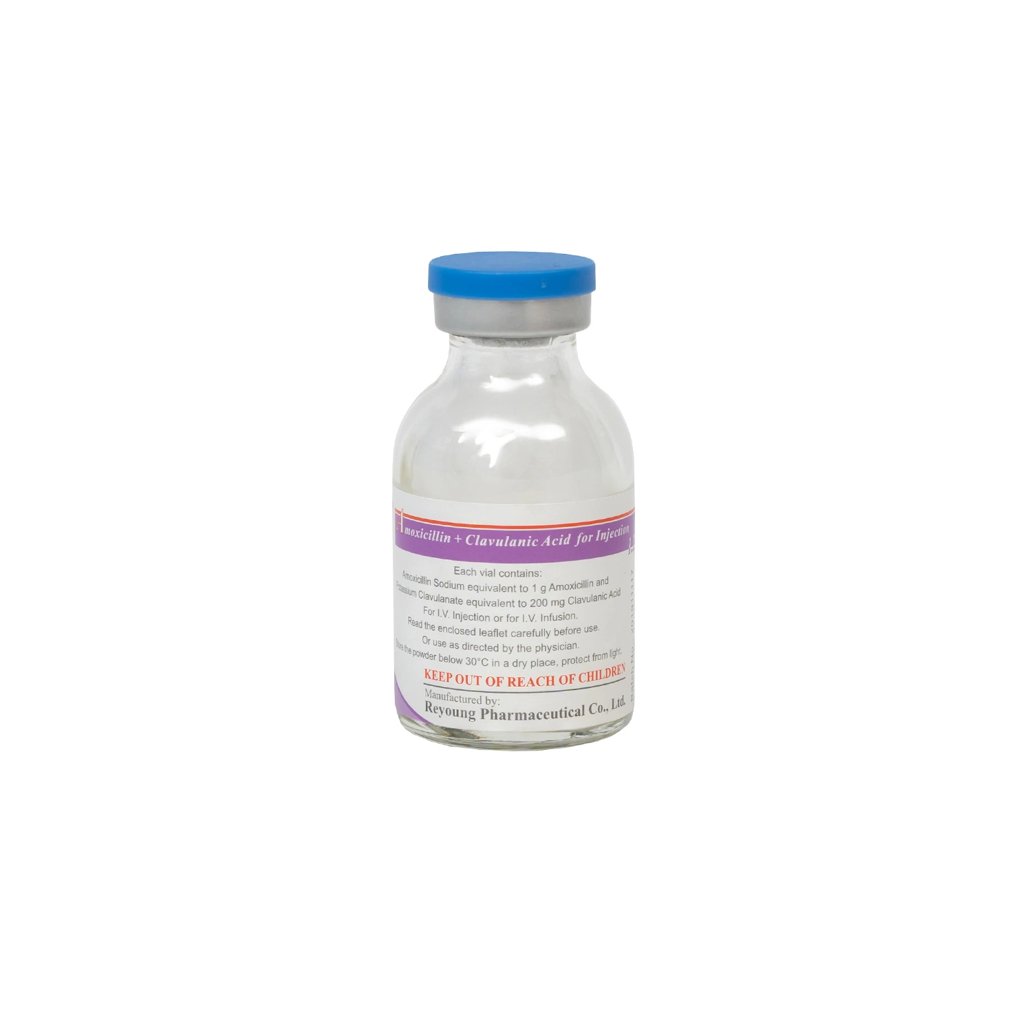 Antibiotiques sensibles Amoxicilline sodique et clavulanate de potassium pour l'injection/capsules/comprimé/certificat GMP