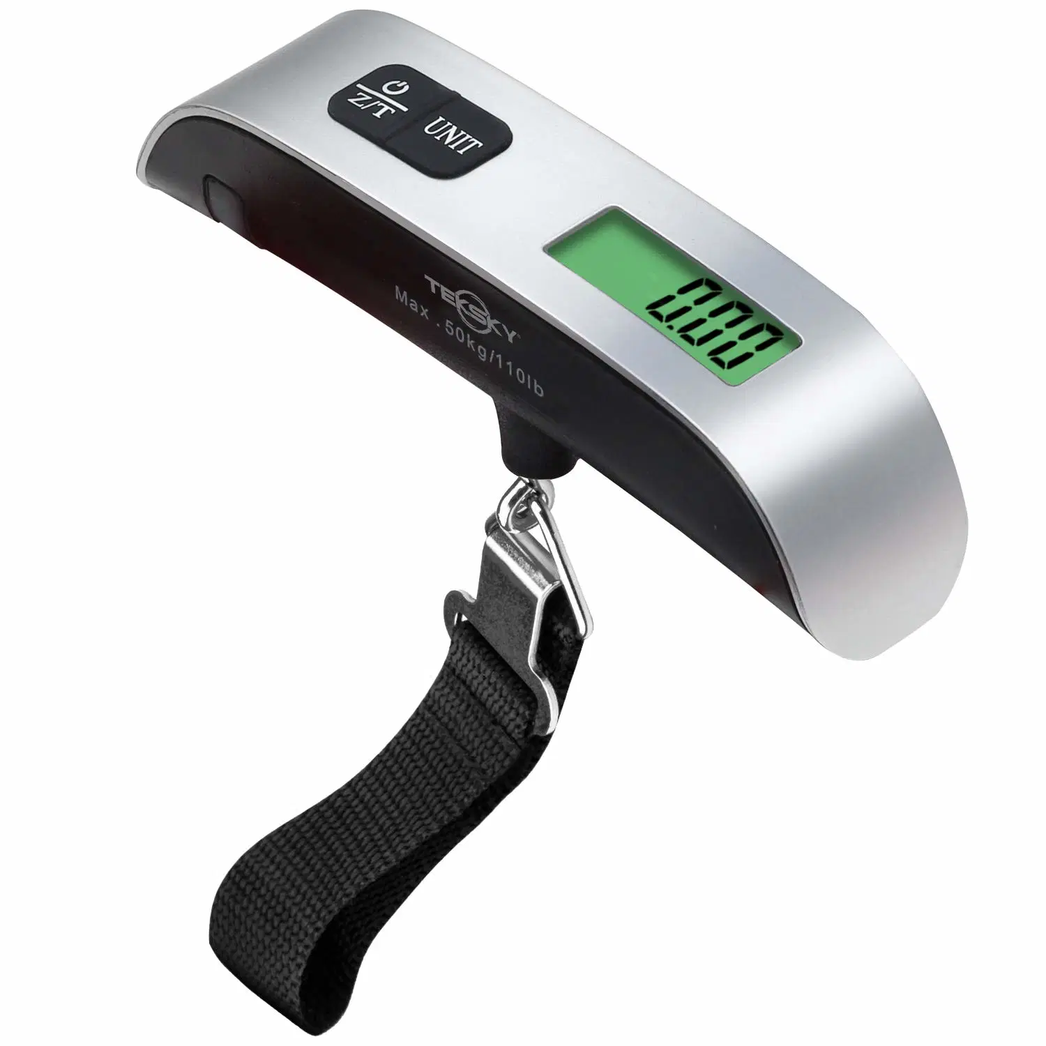 Digital Hanging Luggage Balance, 110 Lbs High Precision Portable Suitcase Weighing Scale