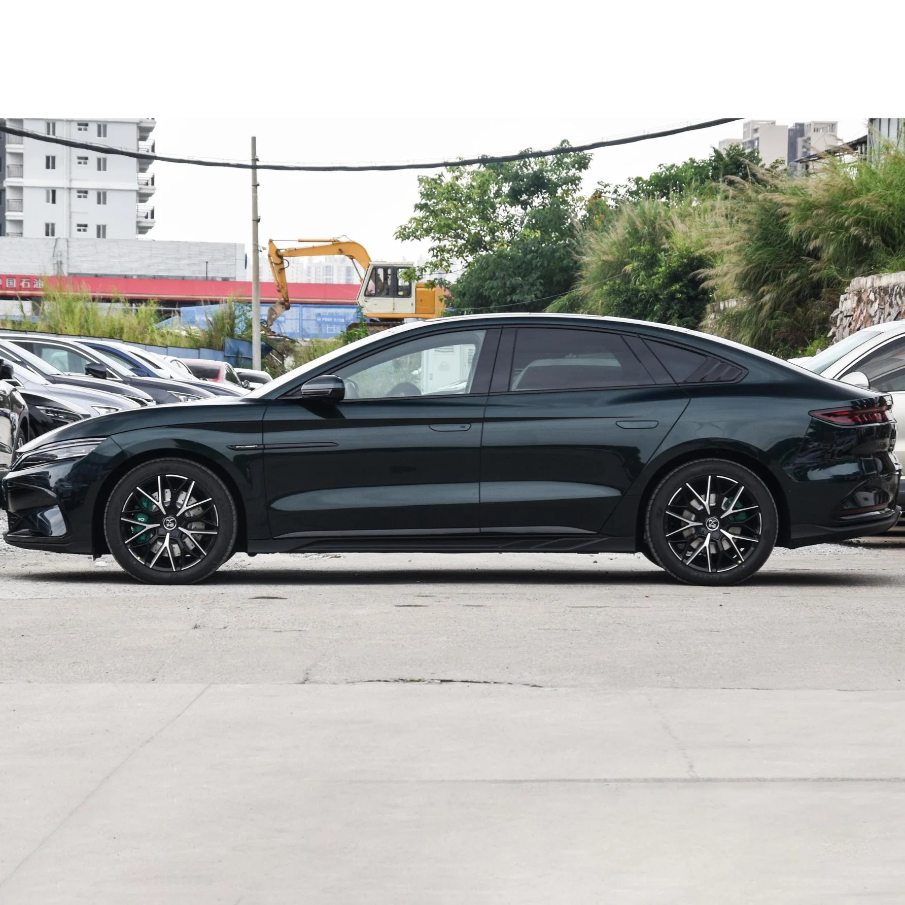 Gebrauchte BYD Han Elektroauto in Aktien Allradantrieb 4WD heißer Verkauf Sedan Hatchback New Energy Fahrzeuge