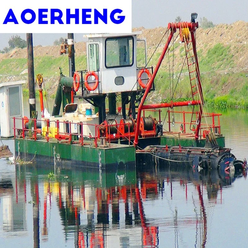 Small Size Cutter Suction Dredging Ship with River Sand Pump