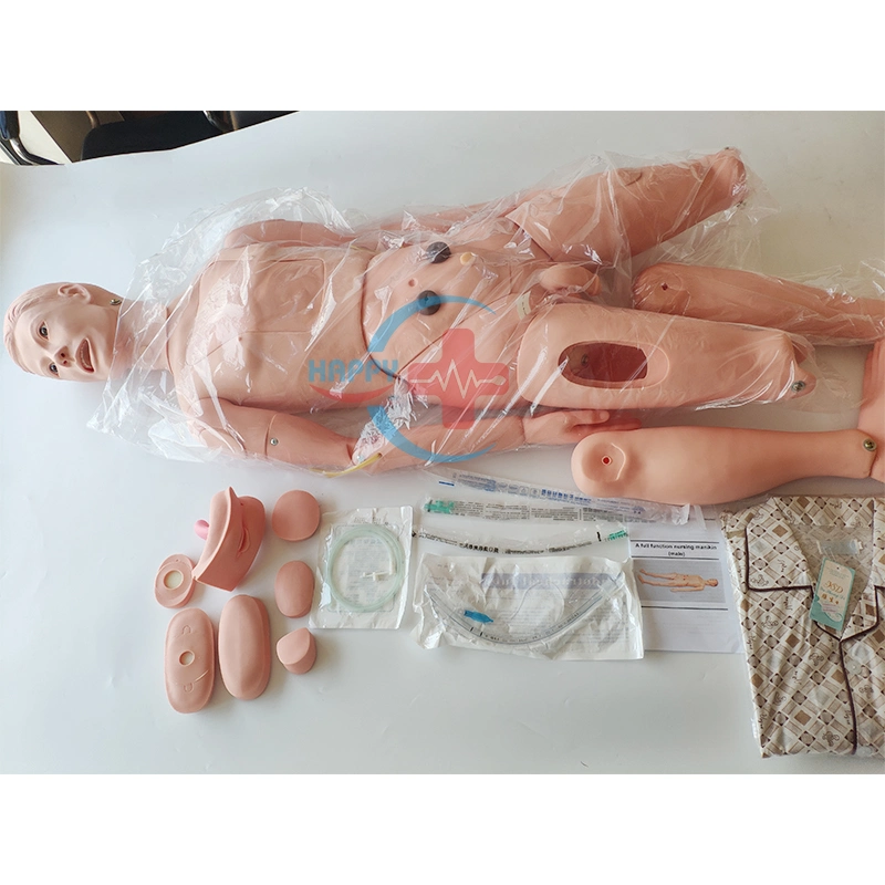 Hc-S104 High quality/High cost performance  Full-Featured Medical Nursing Training Manikins, Patient Care Training Dummy