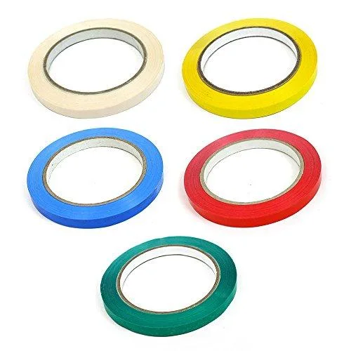 50% Price off Colored PVC Bakery Bag Sealing Tape 9mm*66m