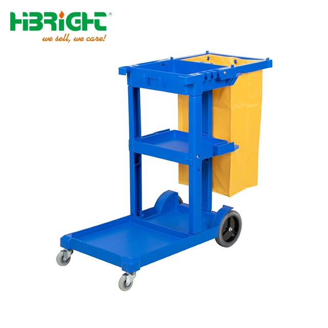 Hospital Hotel Street Restaurant Cleaning Trolley Cart