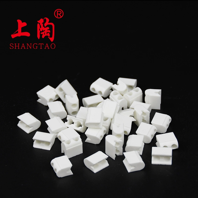 2022 Shanghai Gongtao 3mm 2holes Band Heizelement Isolator Steatit Keramik Für Heizkreis