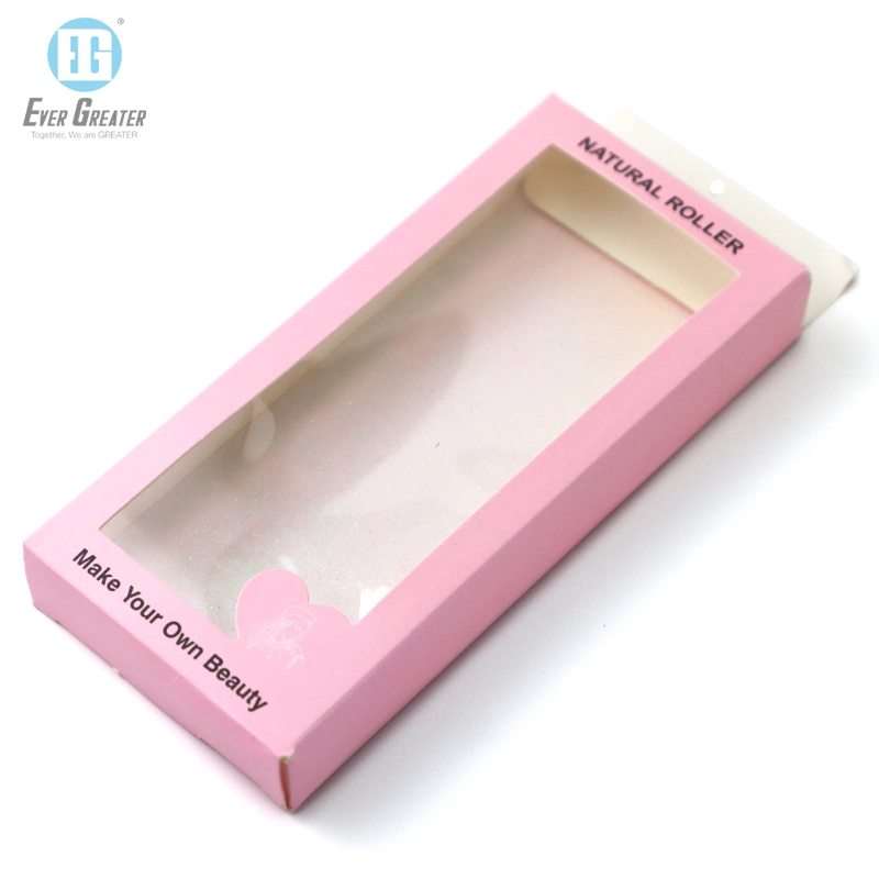 Rollers Jade Clear Window Box Packaging Pink Packaging Box