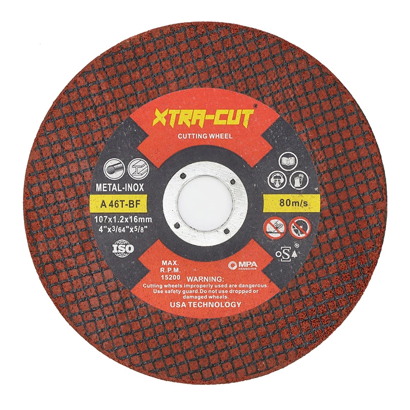 107mm Cutting Wheels EU Standard Super-Thin Cutting Disc for Metal