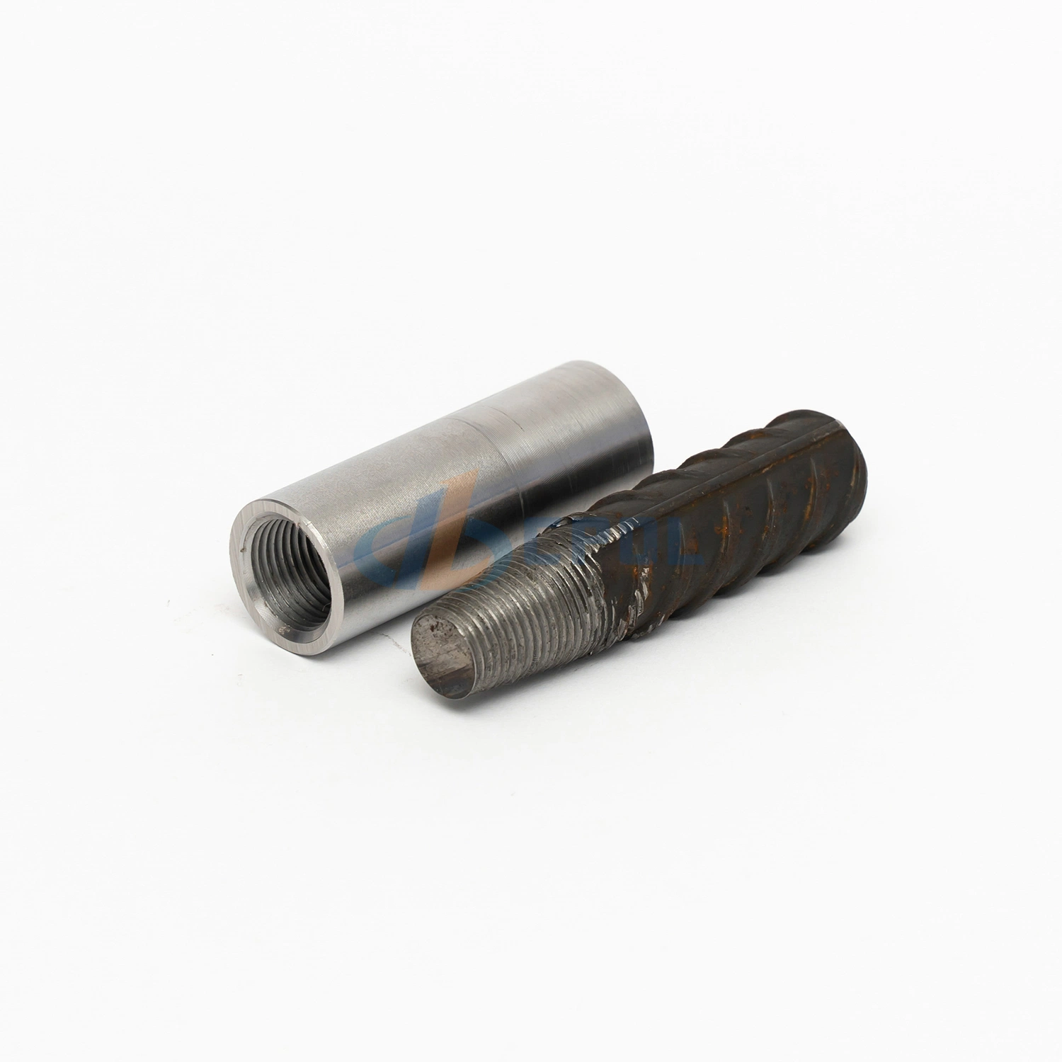 Lenton Type Rebar Taper Thread Coupler Used in Construction Steel Bar Connection