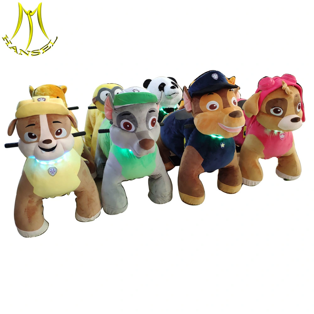 Los scooters eléctricos de animales de peluche Hansel