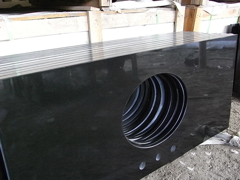 Mongolia Black Granite Slabs&Tiles Granite Flooring&Walling