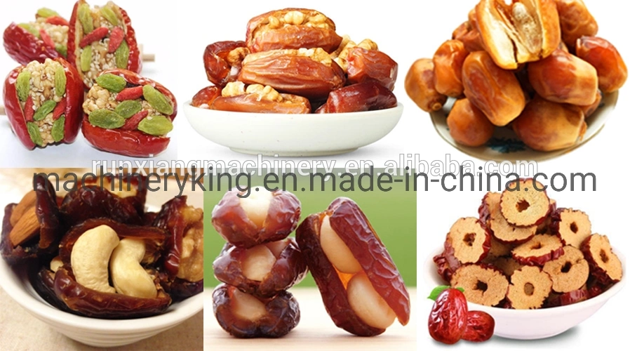 New Type High Efficiency Date Berry Apricot Kiwi Dried Fruit Cube Cutting Machine