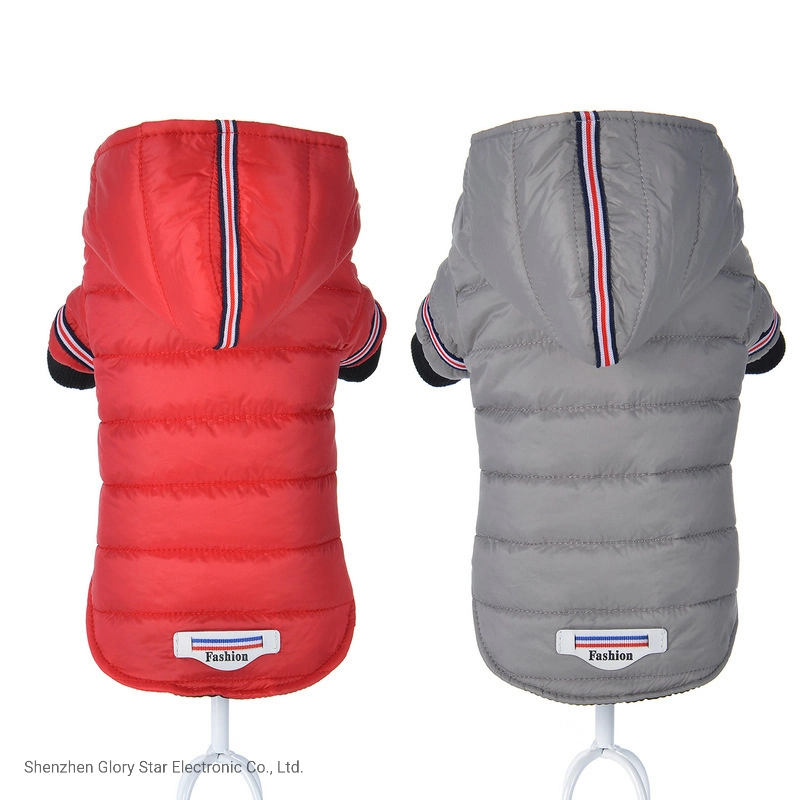 Algodão de inverno Casaco Casaco Pet Dog Roupas Acessórios Pet