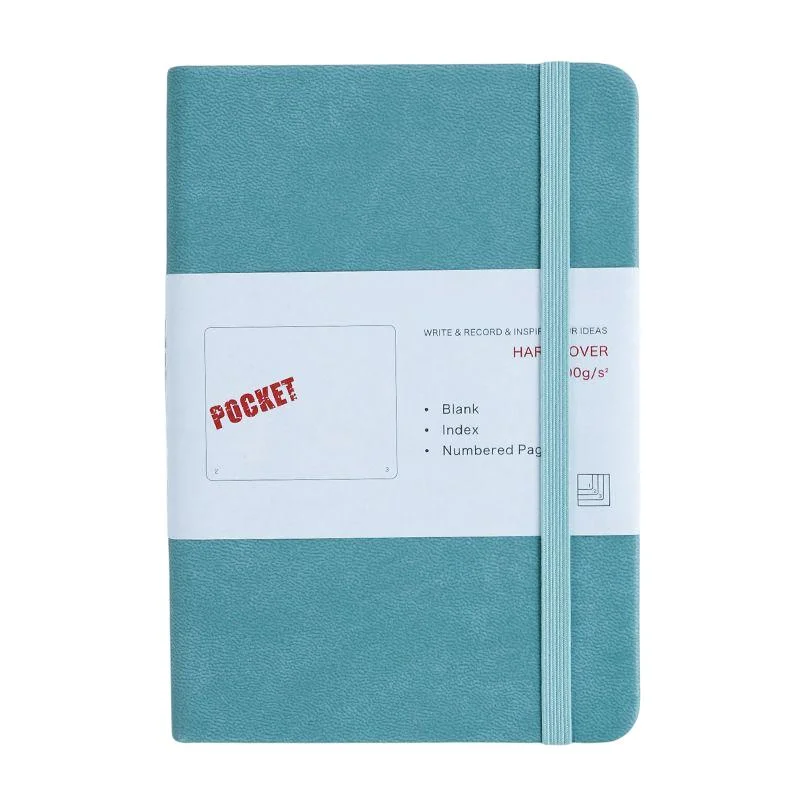 Wholesale/Supplier Cheap Stocking A5 with Elastic String PU Material Hard Surface Notebook